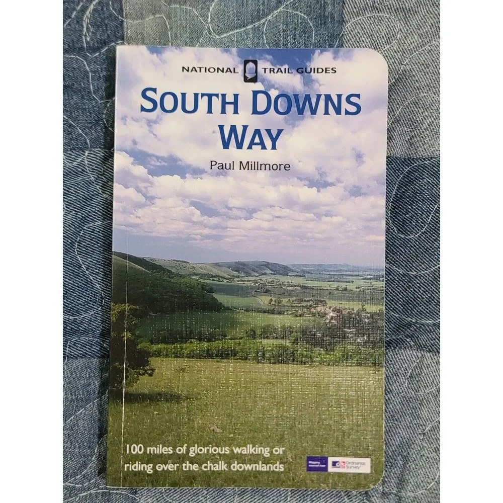 South Downs Way‎ National Trail Guide by Paul Millmore Hike Walk Ride Chalk Down